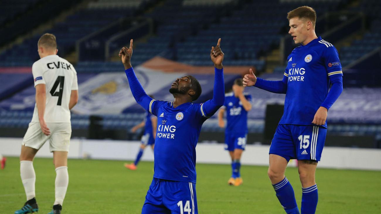 leicester city 3 0 zorya luhansk foxes cruise in europa league opener