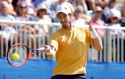 Andy Murray is preparing for Wimbledon by playing at the Surbiton Trophy