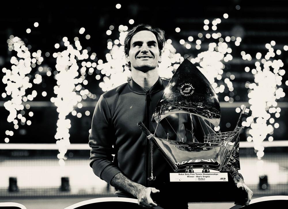 Roger Federer Makes History In Dubai