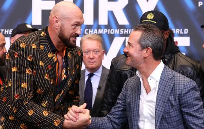 Tyson Fury and Todd DuBoef