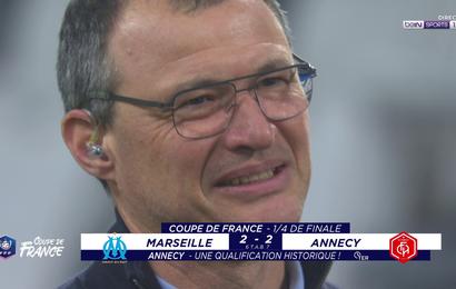 Coupe de France - Laurent Guyot : "Un moment fantastique. On savait qu'on allait avoir des opportunités."