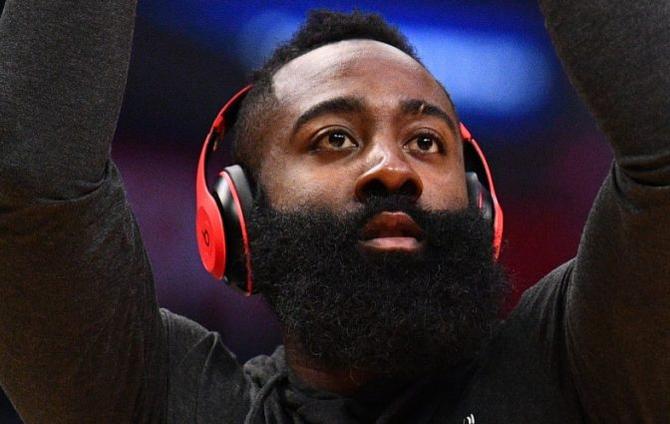 Harden starts with triple-double, Miami falls high