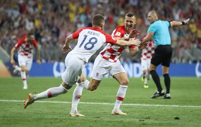 Image result for France beat Croatia to win FIFA World Cup final 2018 with help from VAR - live reaction