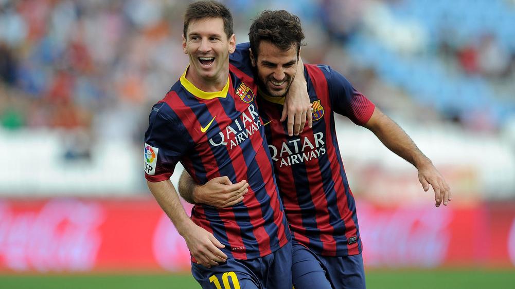 Barca the only club for Messi - Fabregas