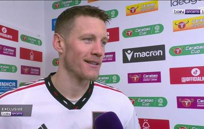 Weghorst delighted to get off the mark for Man United