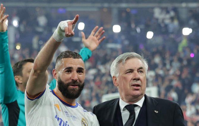 Possibile ritorno di Ancelotti e Benzema contro il Celtic