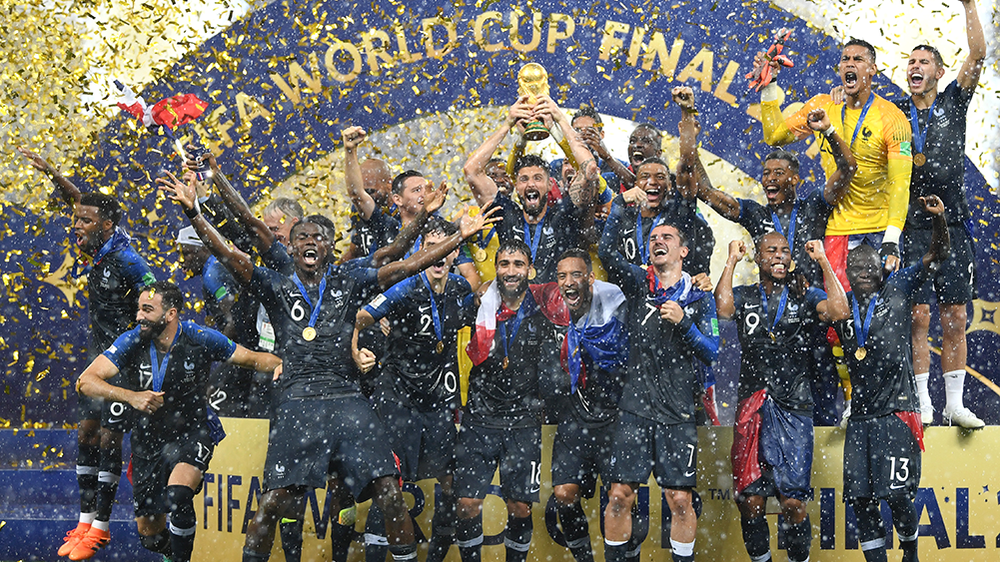 Francia se campeón de la Copa del Mundo Rusia 2018