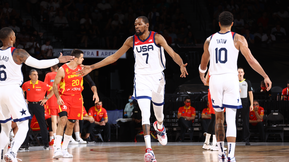 Lillard Stars As Team Usa Round Out Olympic Preparations With Spain Win