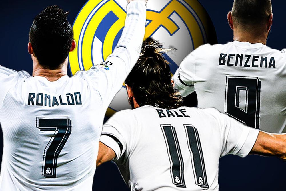 Real Madrid: Ronaldo, Benzema et Bale titulaires