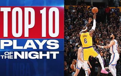 NBA - Top 10 : Fultz impressionne, LeBron dans l'histoire