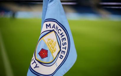 Bandera del Manchester City