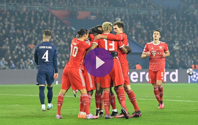offentliggøre Sandet blok PSG 0 Bayern Munich 1 - Highlights