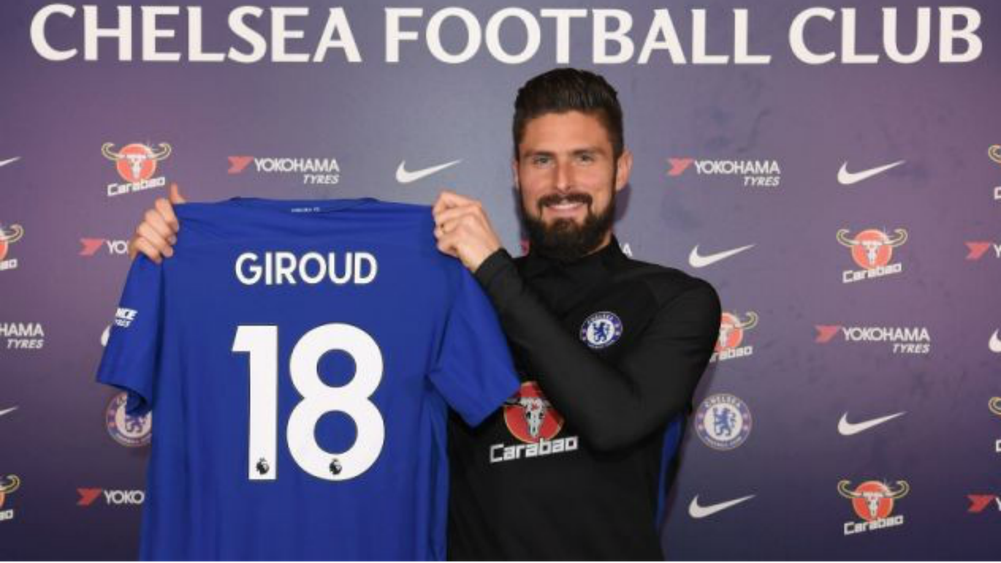 giroud completes move from arsenal to chelsea bein sports