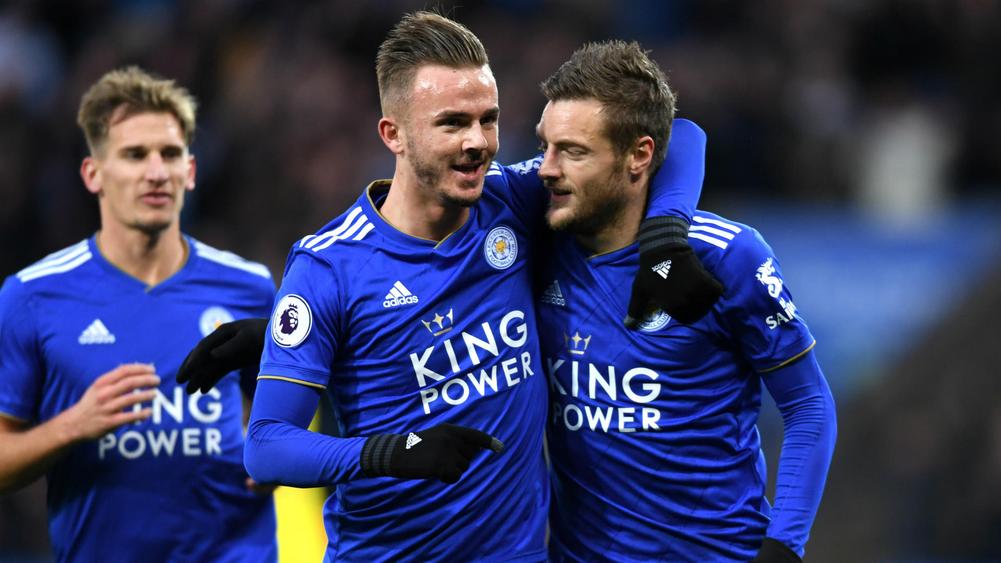 Leicester City 2 Watford 0 Vardy Maddison Star As Foxes Cruise