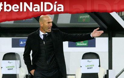 Zidane con el Real Madrid