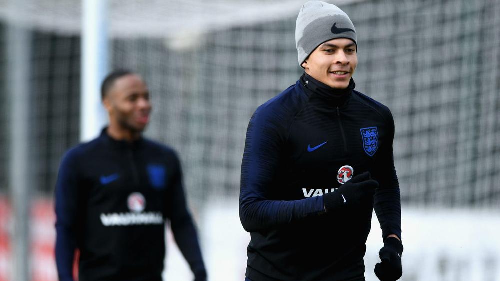 Image result for dele alli england training getty