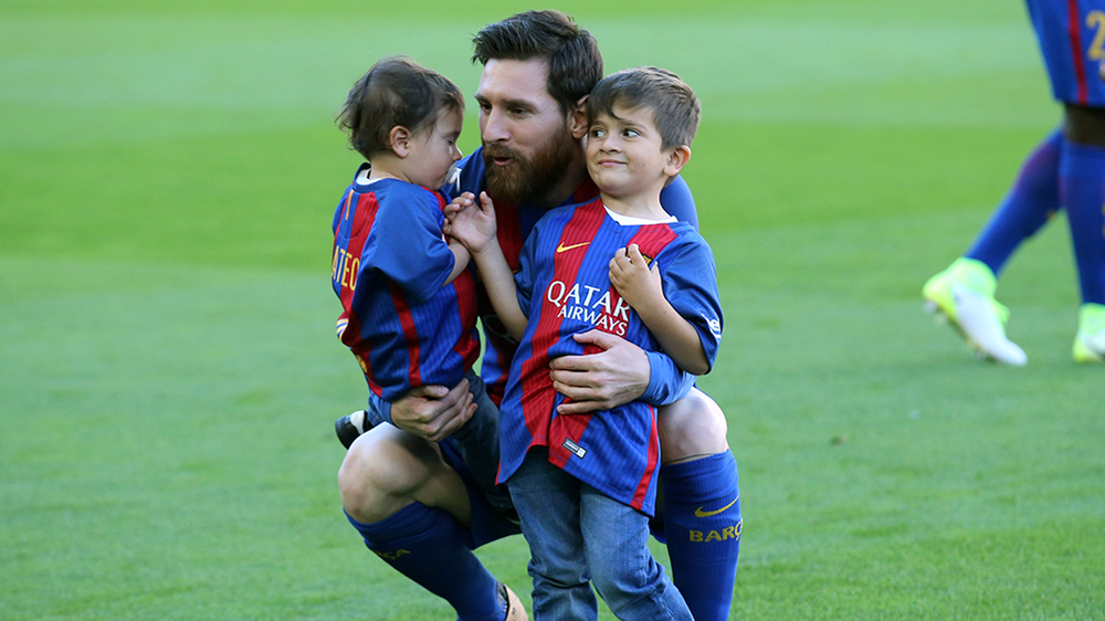 Lionel Messi revela el nombre de su tercer hijo