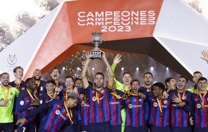 Barcelona win Supercopa de Espana