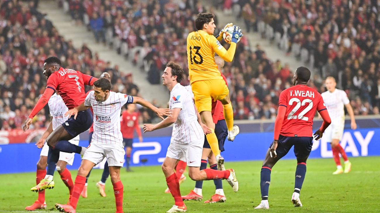 Highlights: Lille 0-0 Sevilla