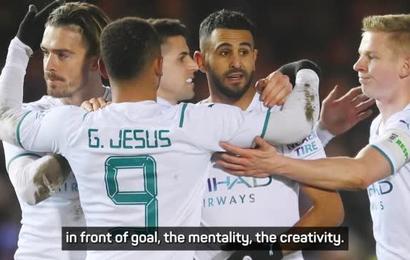Guardiola hails Mahrez as City's best final third player