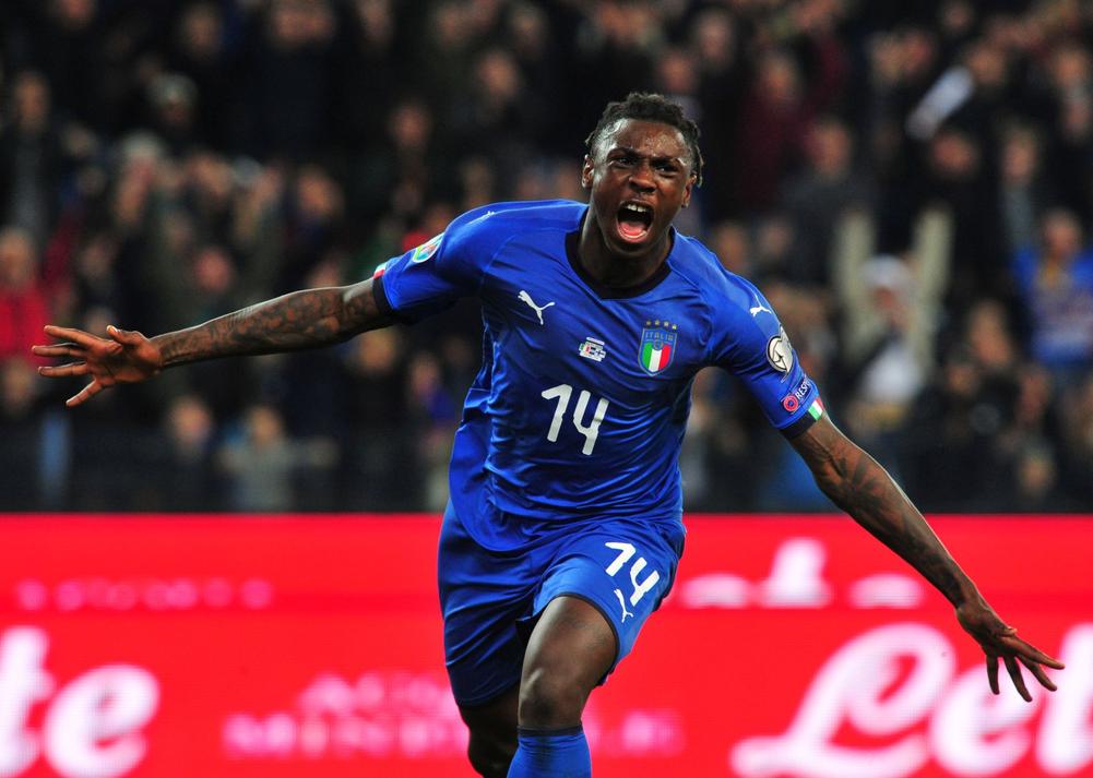 Moise Kean l attaquant du futur avec l Italie