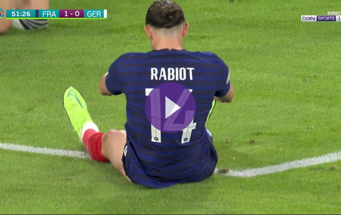 Euro 2020 : Le poteau pour Adrien Rabiot ! - DirectMedia