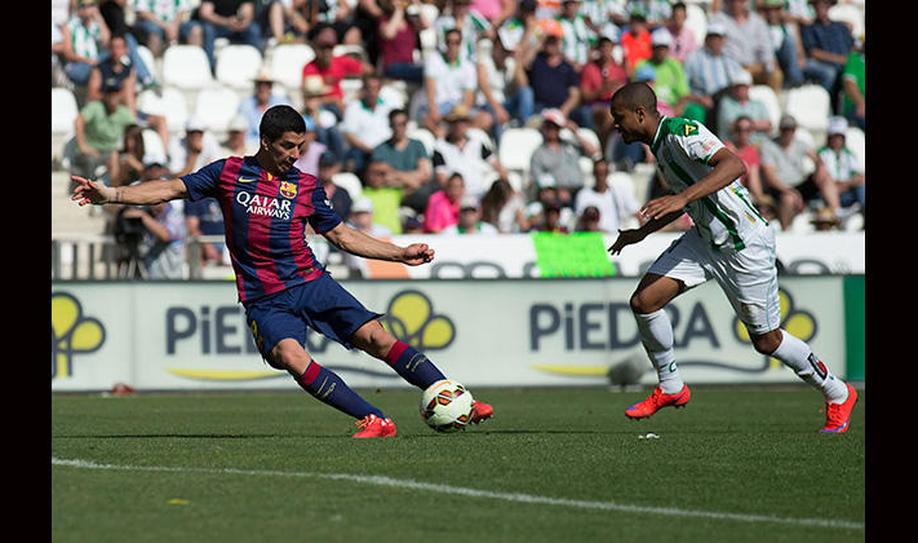 Cordoba 0-8 Barcelona: Suarez hits hat trick in Catalan romp.