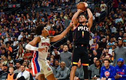 NBA : Les Suns en costauds contre les Pistons