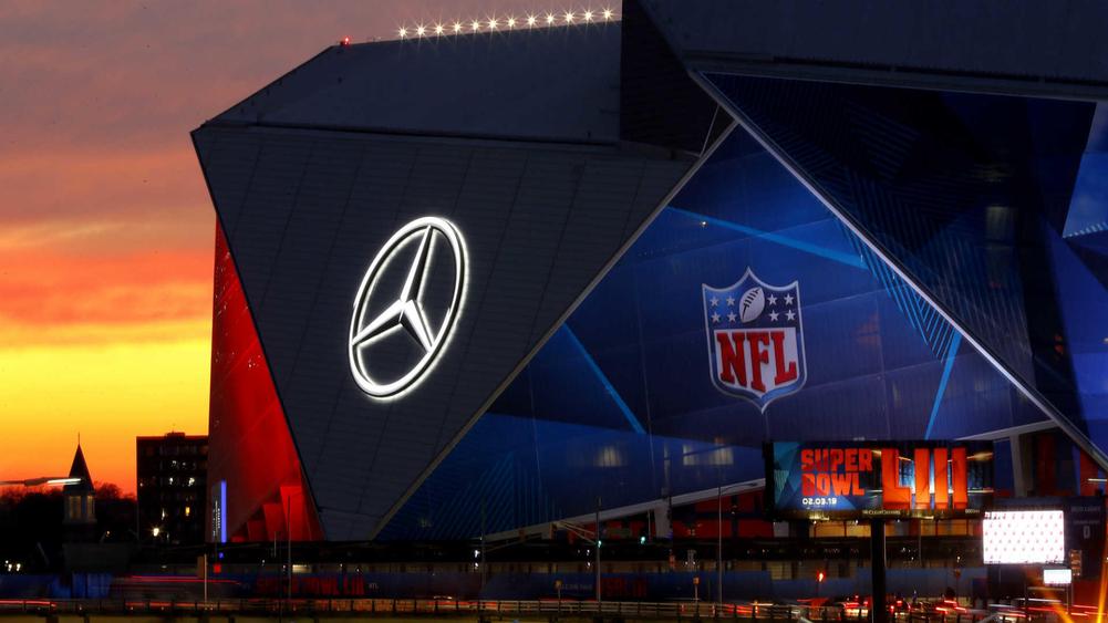 Mercedes-Benz Stadium roof will be closed during Super 