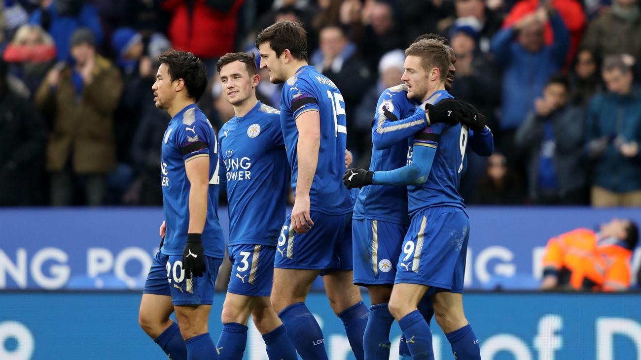 Leicester City 2 Watford 0 Vardy Mahrez Decisive As Puel S Men Go Seventh