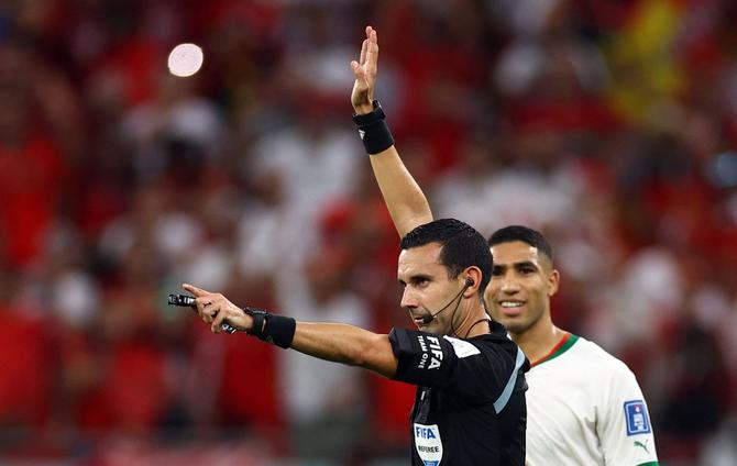 El árbitro entre Francia y Marruecos será César Ramos