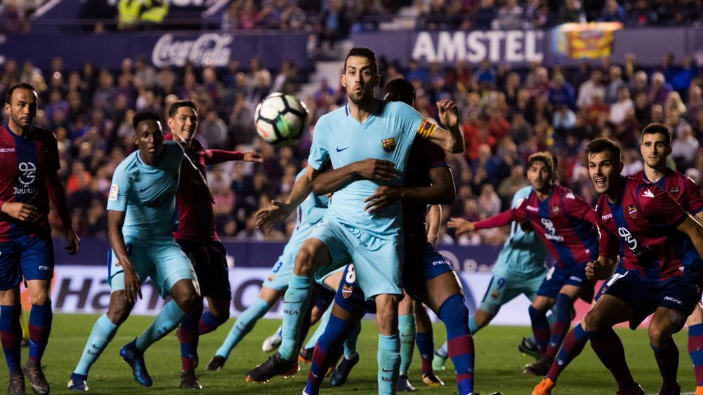 Barcelona midfielder Busquets: No positives from Levante defeat