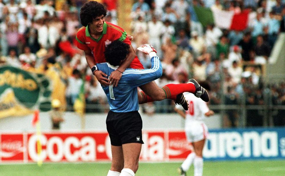 منتخب المغرب - 1986