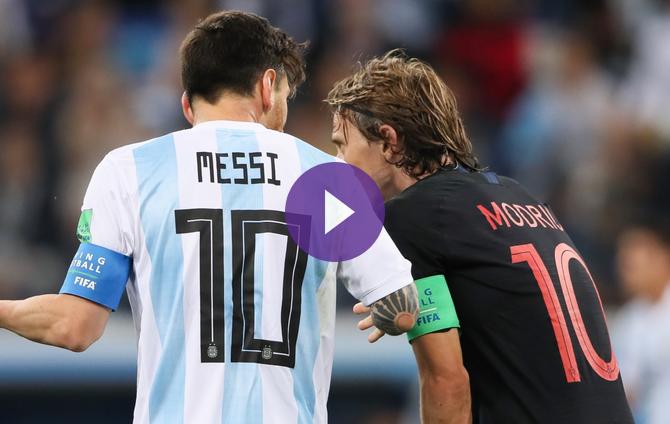 Messi i Modrić walczą o najwyższą chwałę w Pucharze Świata