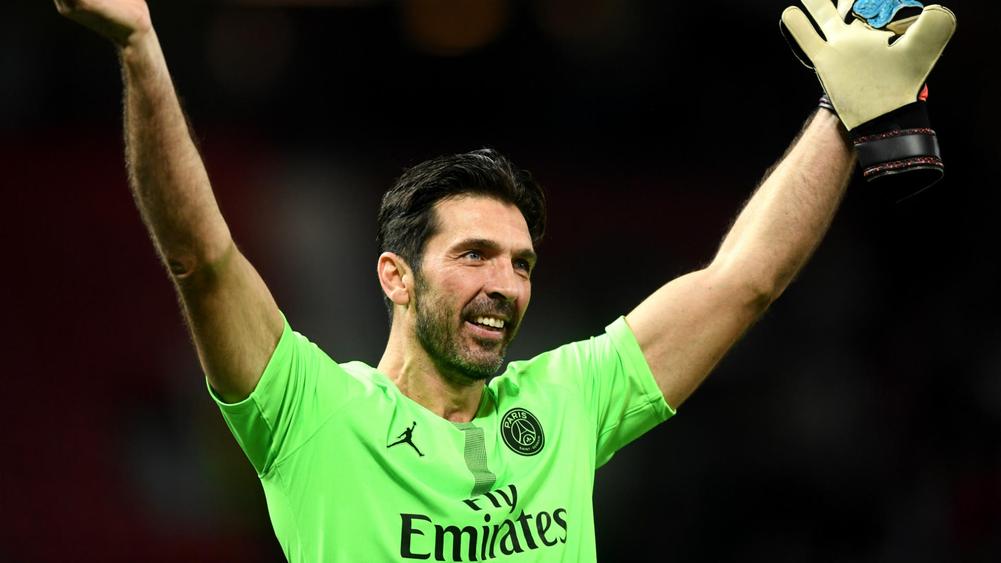 Image result for buffon manchester united getty images