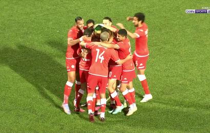 QCAN 2023 : La Tunisie ouvre le score sur un coup de casque de Jouini !