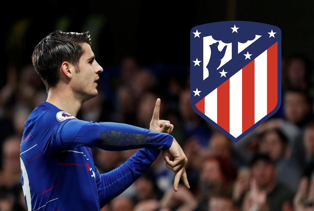 Image result for MORATA IN ATLETICO MADRID JERSEY