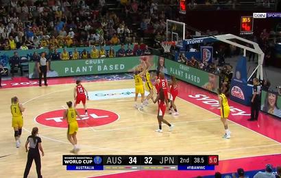 كأس العالم لكرة السلة للسيدات: أستراليا في صدارة مجموعتها