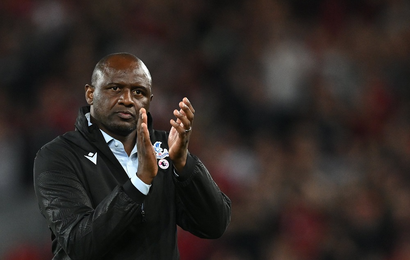 Vieira sacked as Crystal Palace manager