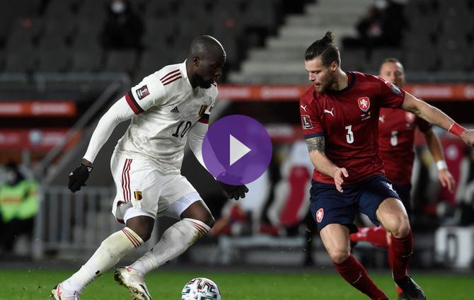 République tchèque 1-1 Belgique: Lukaku sauve les Red Devils