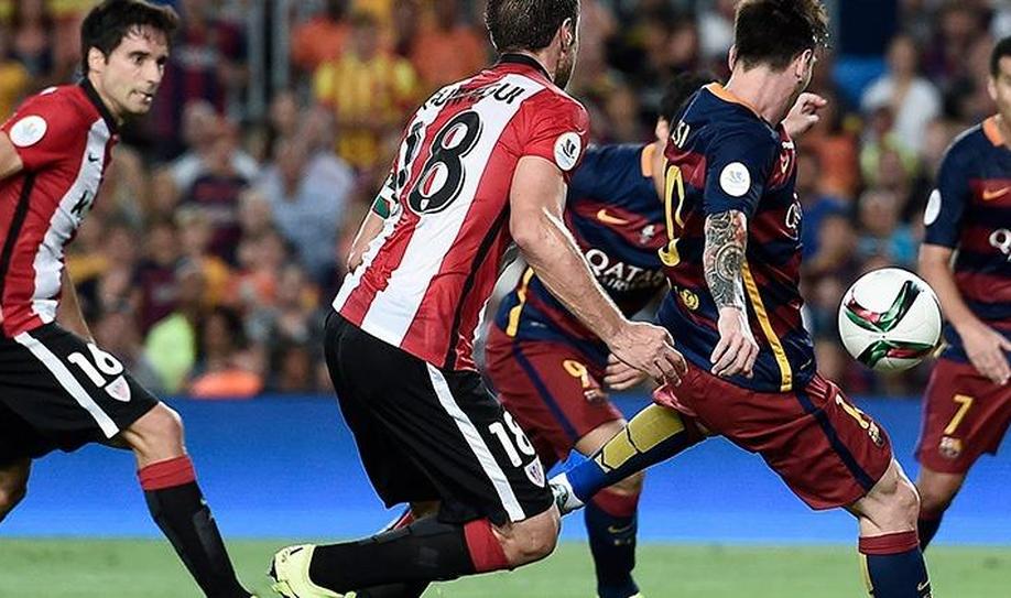 Image result for 2015 Spanish Super Cup: Barcelona 1-5 Athletic Bilbao